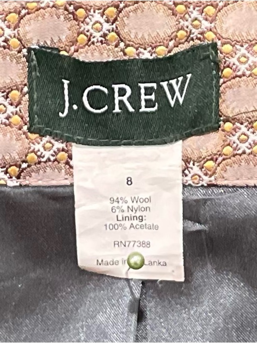J Crew Carlin Wool Coat Classic Preppy Quality Luxury Winter Cold Weather - Picture 12 of 14